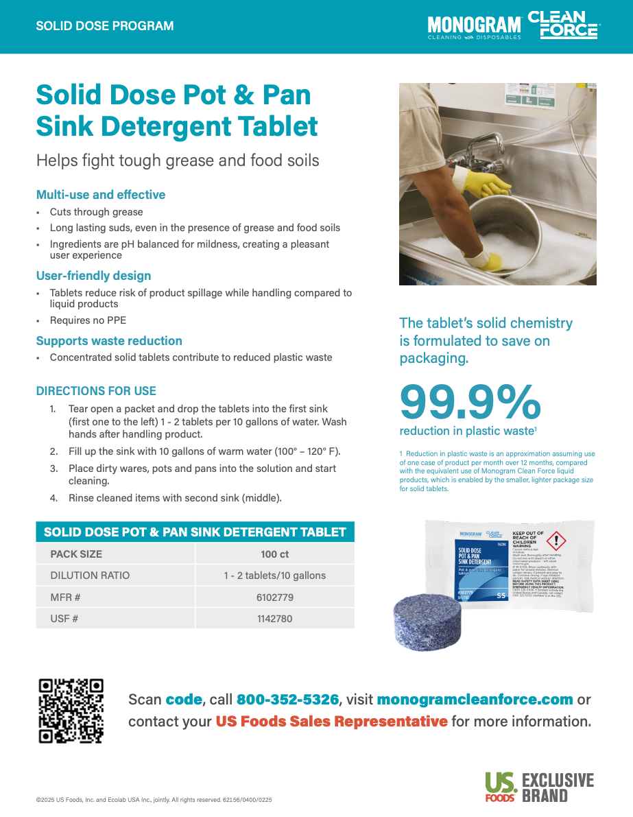 22 Multi Quat Sanitizer Monogram Clean Force EZ