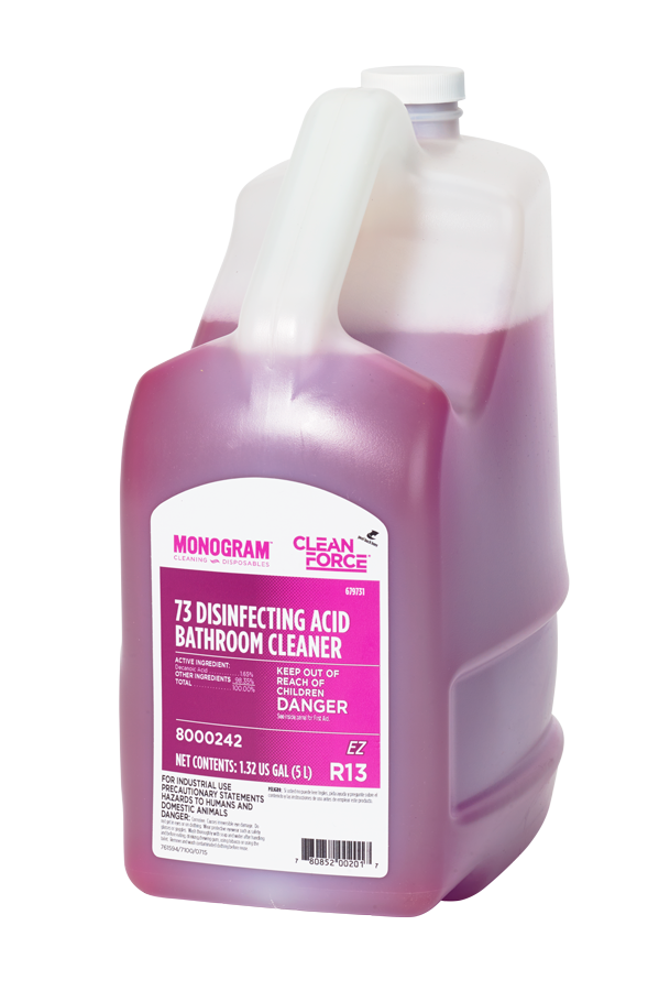 Monogram Clean Force 73 Disinfecting Acid Bathroom Cleaner