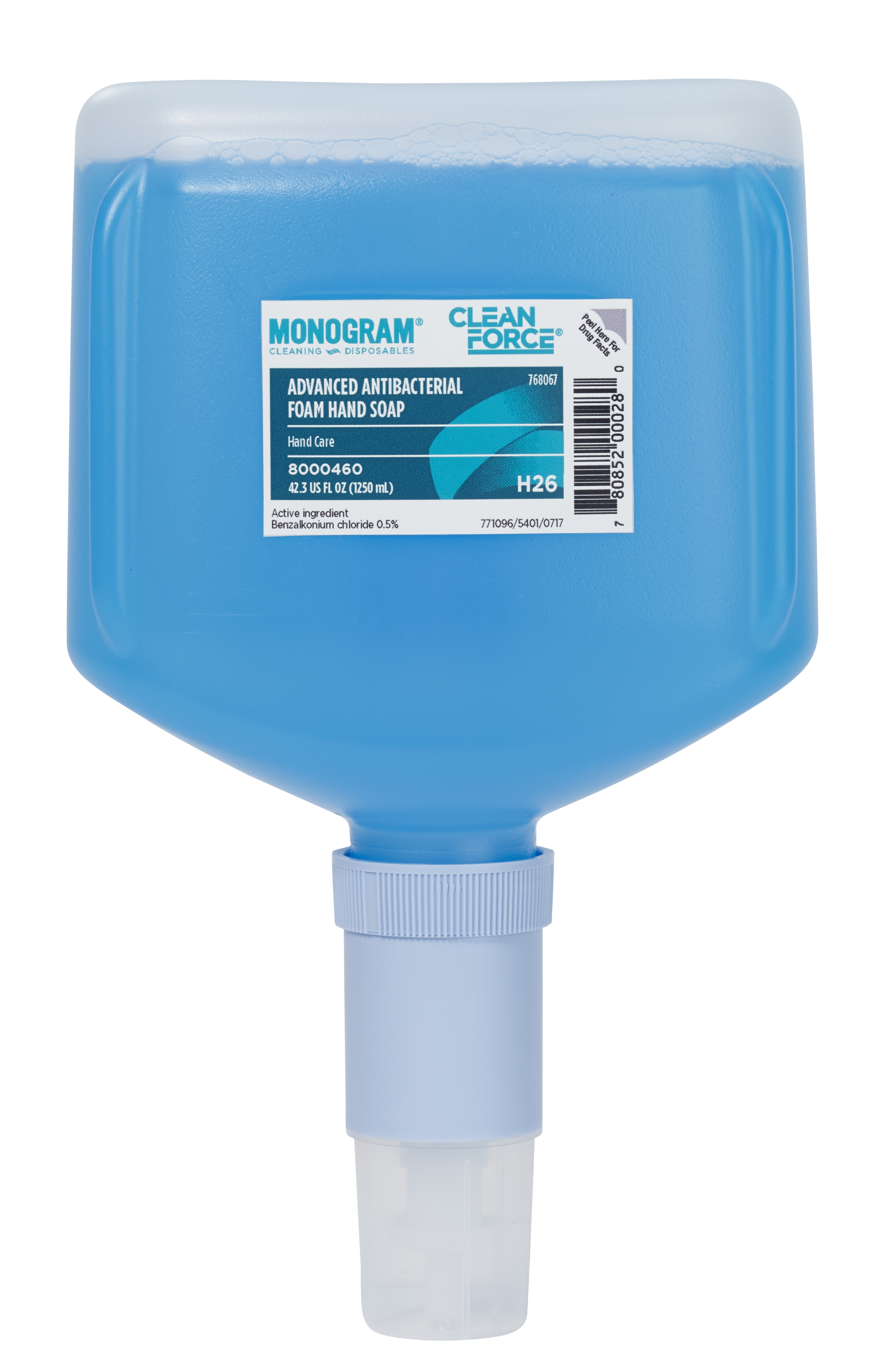 Monogram Clean Force Advanced Antibacterial Foam Hand Soap 1250 ML