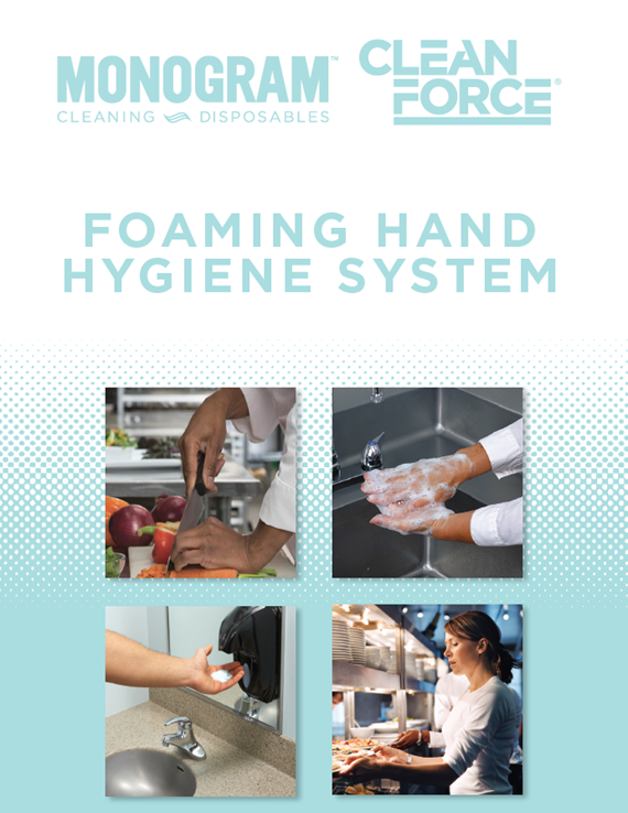 Monogram Clean Force Antibacterial Foam Hand Soap