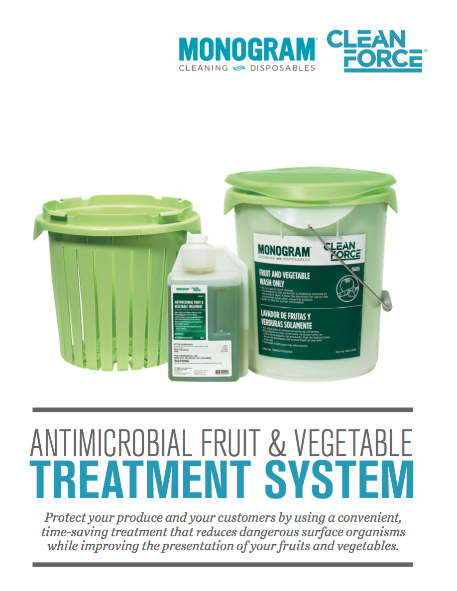 Monogram Clean Force Antimicrobial Fruit & Vegetable Treatment System