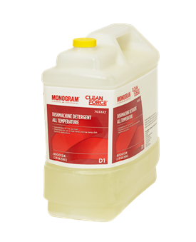 Monogram Clean Force Dishmachine Detergent All Temperature