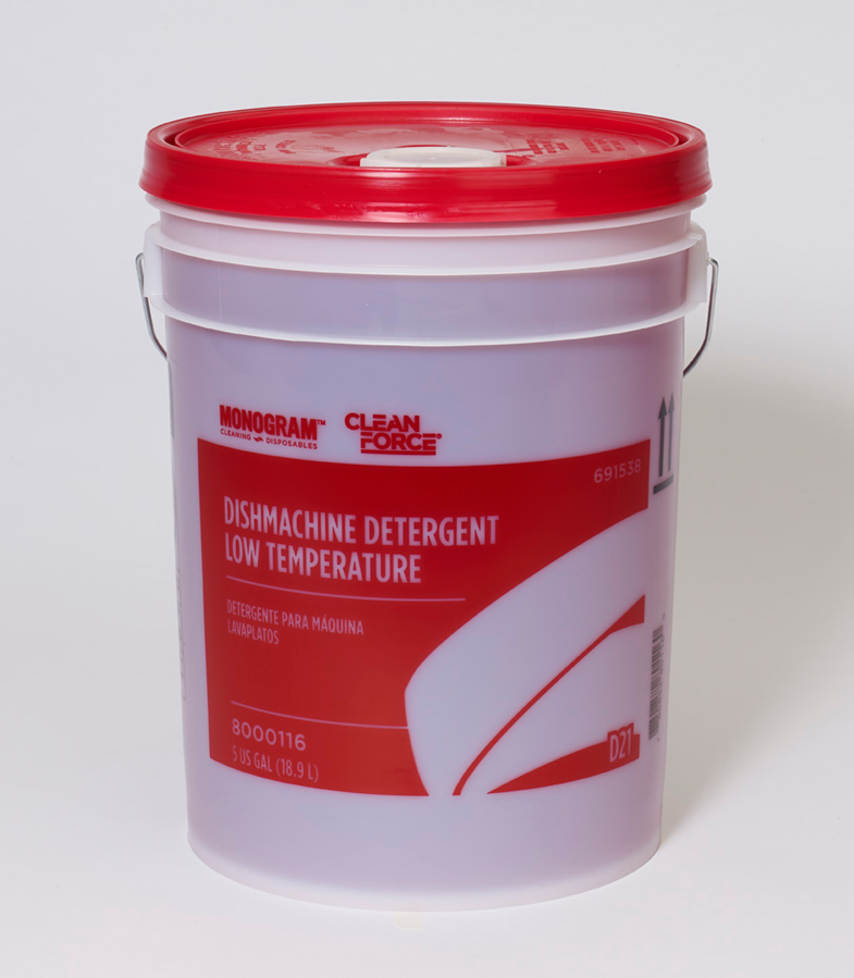 Monogram Clean Force Dishmachine Detergent Low Temperature