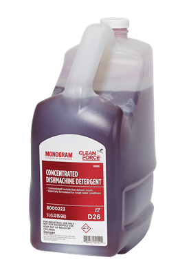 Monogram Clean Force EZ Concentrated Dishmachine Detergent
