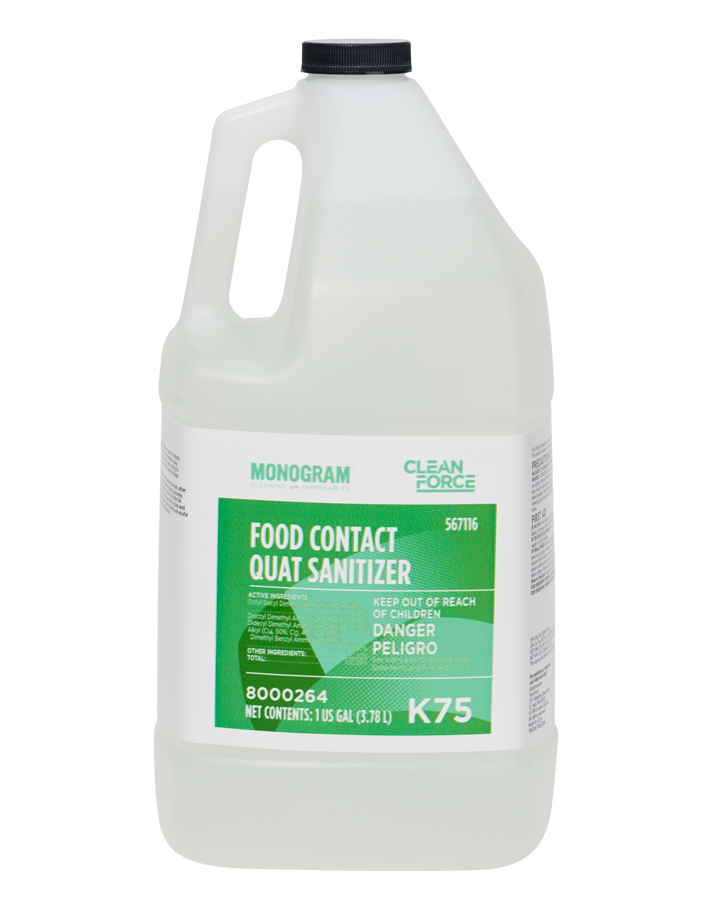 Monogram Clean Force Food Contact Quat Sanitizer