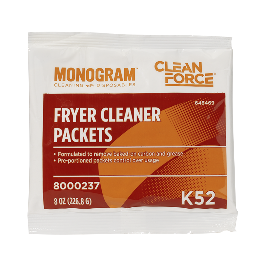 Monogram Clean Force Fryer Cleaner Packets