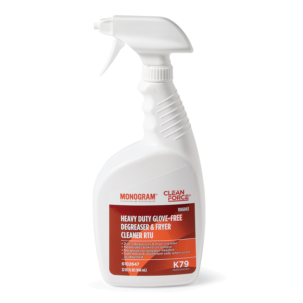 Monogram Clean Force Heavy Duty Glove-Free Degreaser RTU