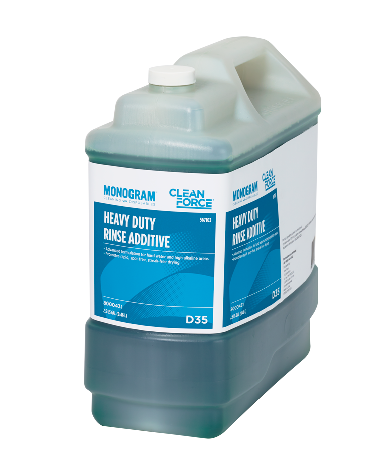 Monogram Clean Force Heavy Duty Rinse Additive