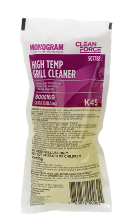 Monogram Clean Force High Temp Grill Cleaner Packets