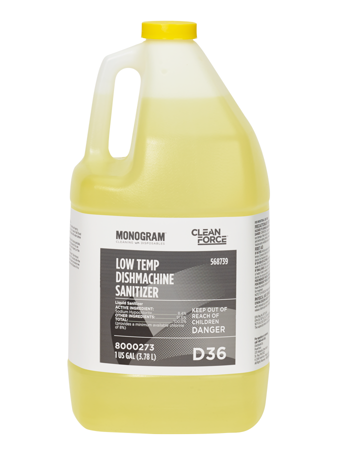 Monogram Clean Force Low Temp Dishmachine Sanitizer