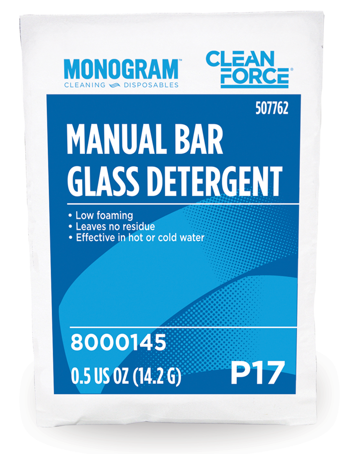 Monogram Clean Force Manual Bar Glass Detergent