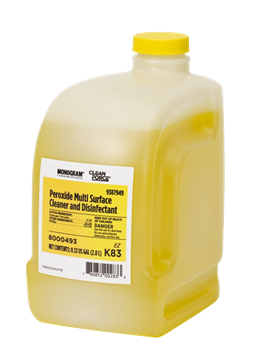 Monogram Clean Force Peroxide Disinfectant and Glass Cleaner RTU