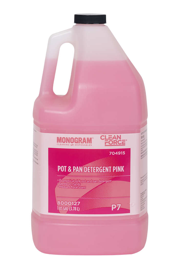 Dish One Pot and Pan Pink Cleaner- 4-1 gallon bottles/cs – Alpha  Distributors South Bend