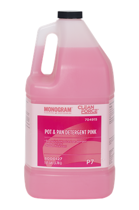 Monogram Clean Force Pot Pan Detergent Pink