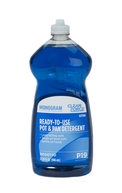 Monogram Clean Force RTU Pot Pan Detergent