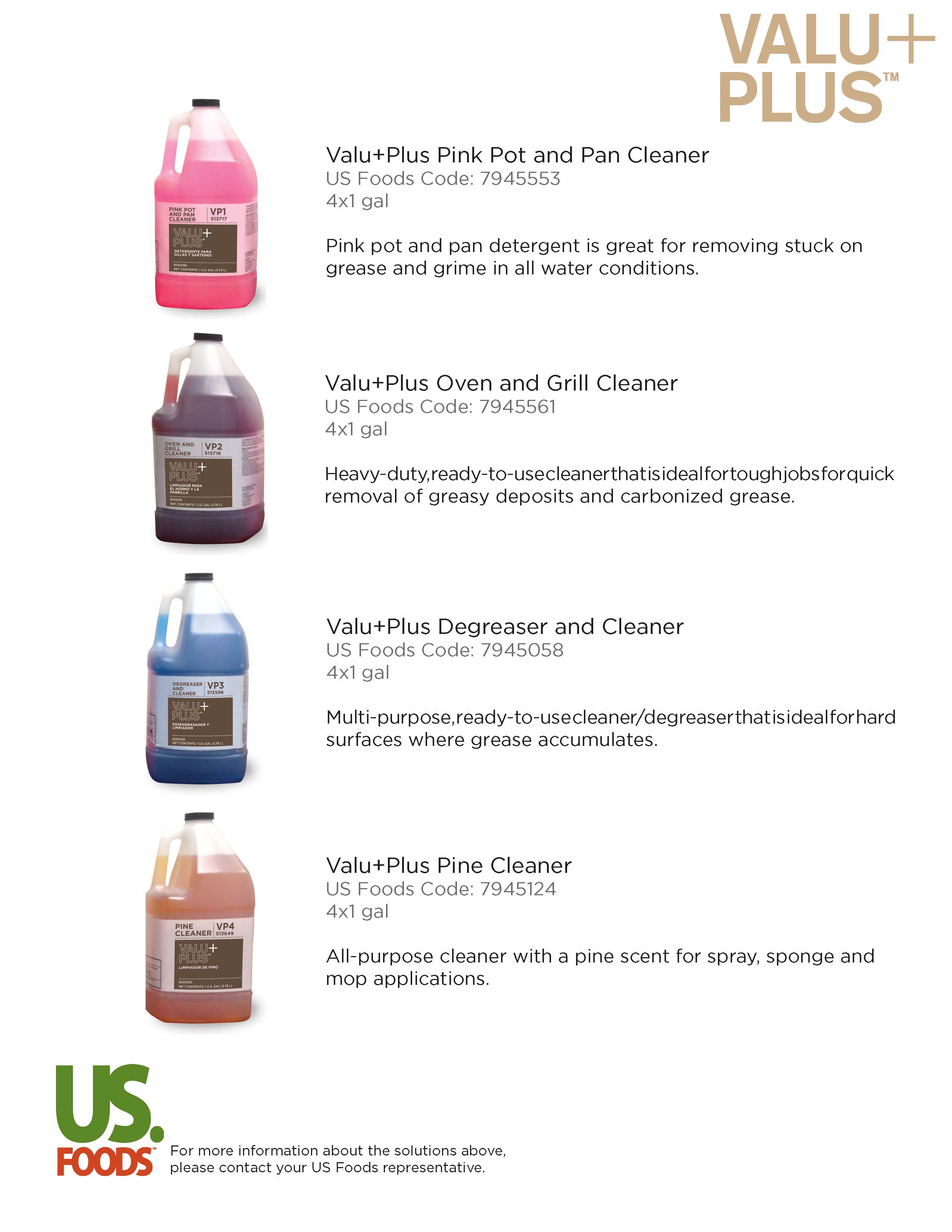 Valu+Plus Sell Sheet